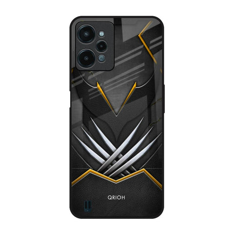 Black Warrior Realme C31 Glass Back Cover Online