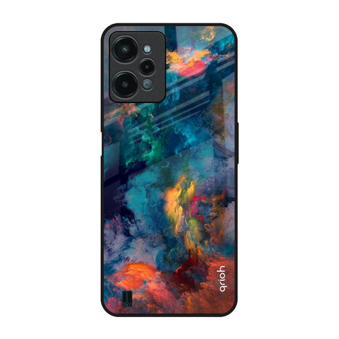 Cloudburst Realme C31 Glass Back Cover Online