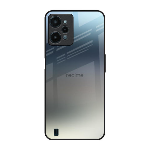 Tricolor Ombre Realme C31 Glass Back Cover Online