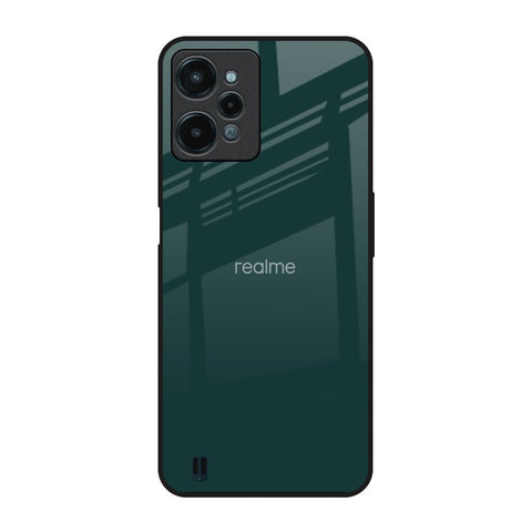 Olive Realme C31 Glass Back Cover Online