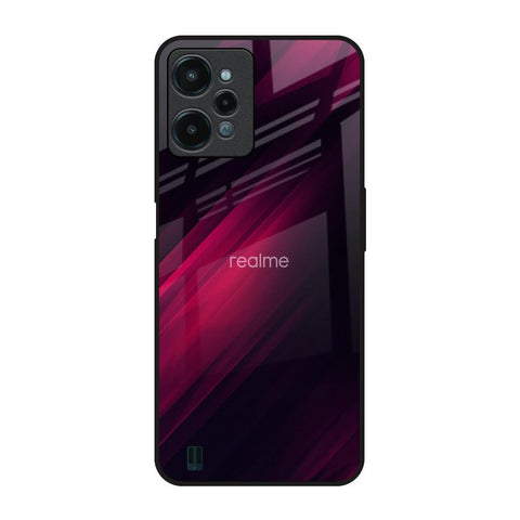 Razor Black Realme C31 Glass Back Cover Online