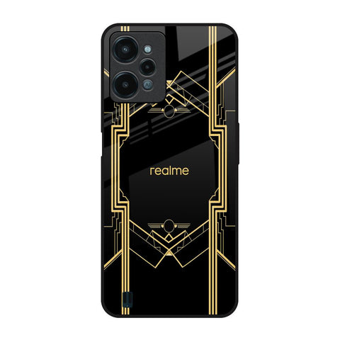 Sacred Logo Realme C31 Glass Back Cover Online