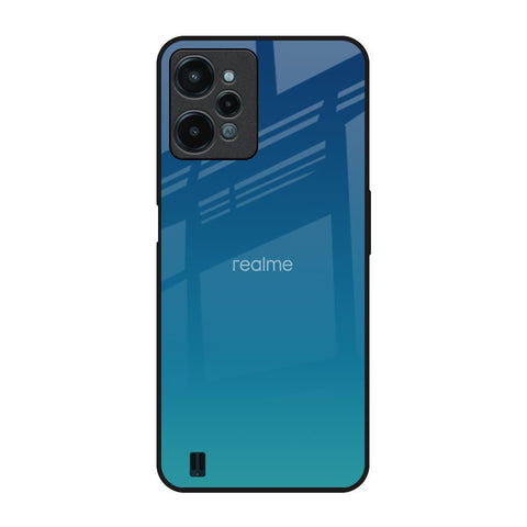 Celestial Blue Realme C31 Glass Back Cover Online