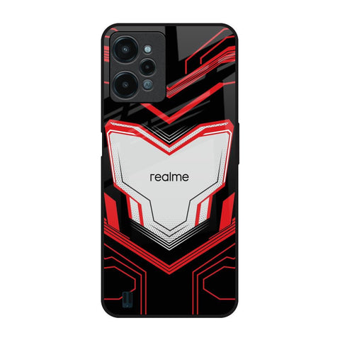 Quantum Suit Realme C31 Glass Back Cover Online