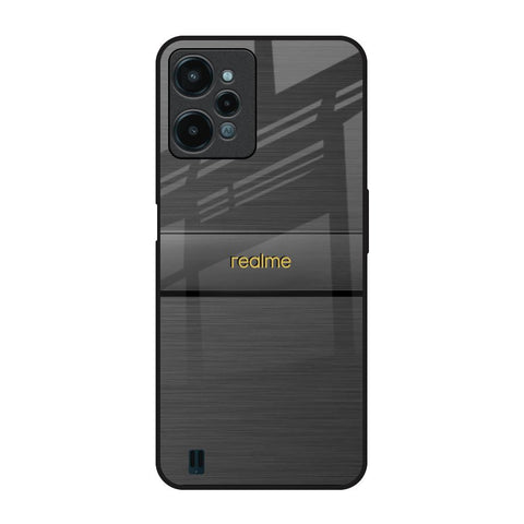 Grey Metallic Glass Realme C31 Glass Back Cover Online