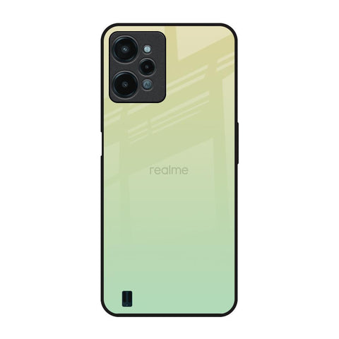 Mint Green Gradient Realme C31 Glass Back Cover Online