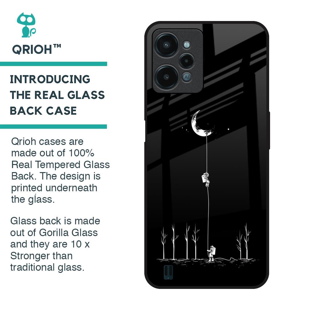 Catch the Moon Glass Case for Realme C31