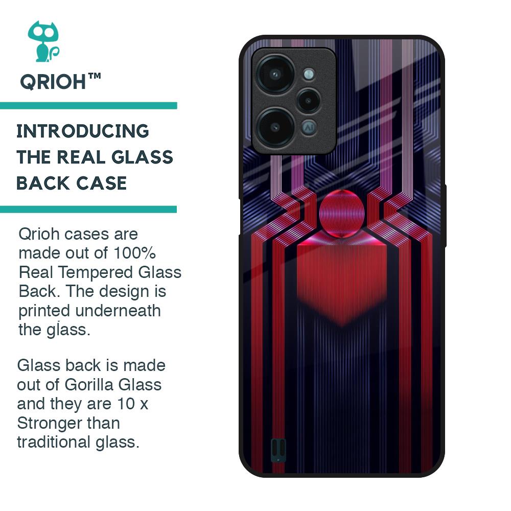 Super Art Logo Glass Case For Realme C31