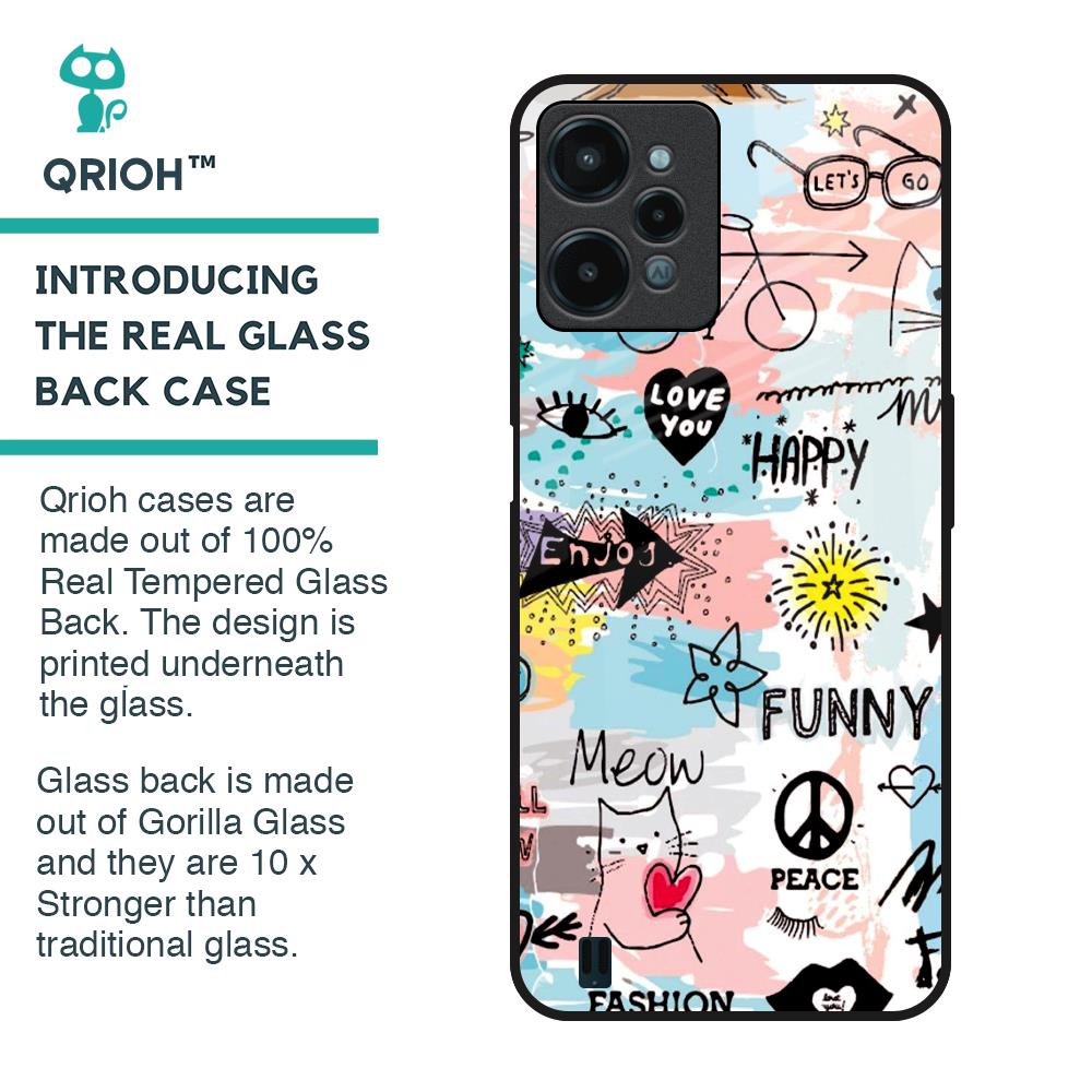 Just For You Glass Case For Realme C31