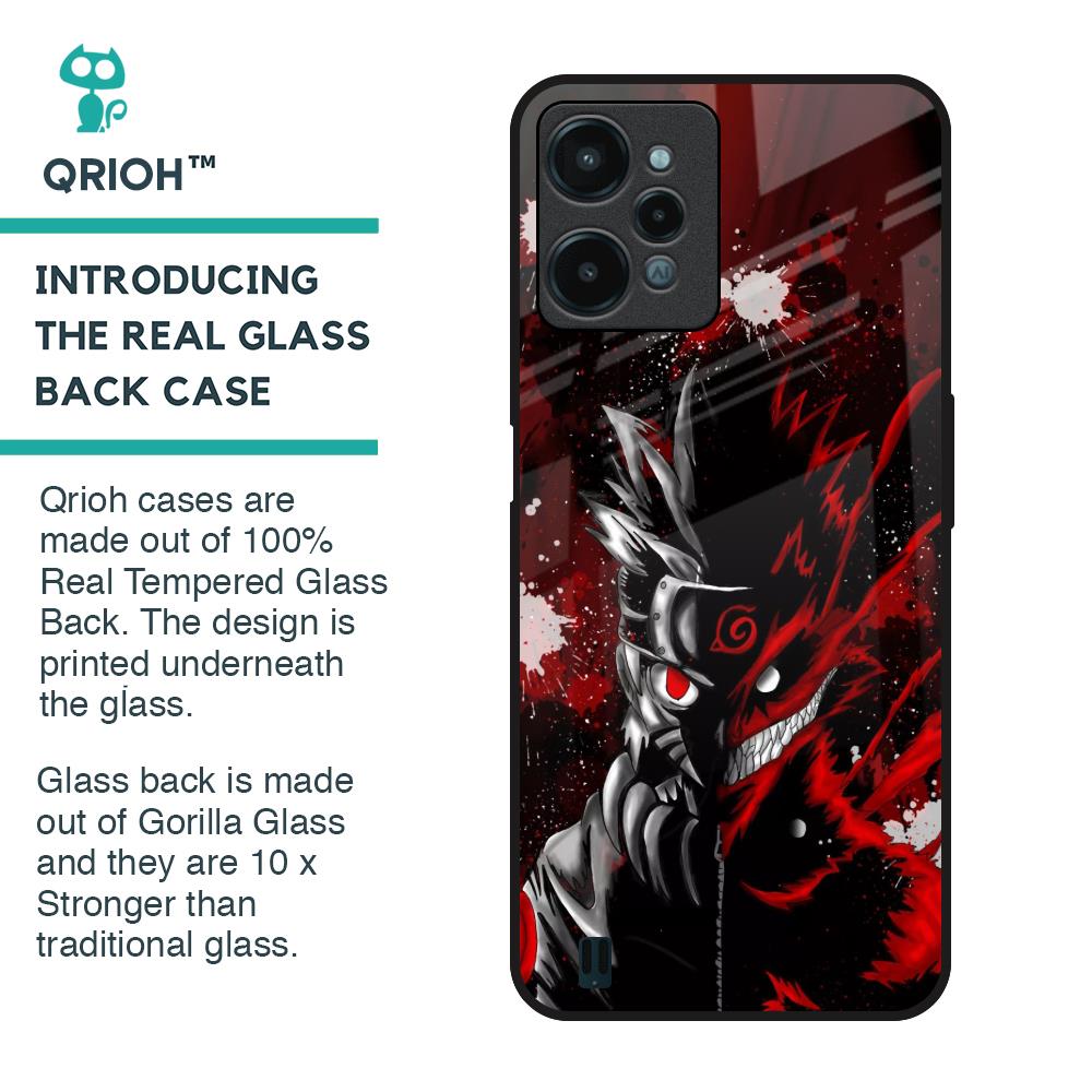 Dark Character Glass Case for Realme C31