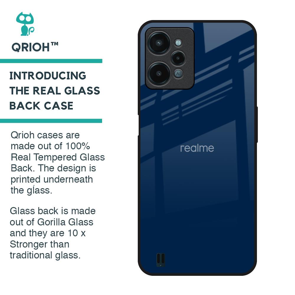 Royal Navy Glass Case for Realme C31