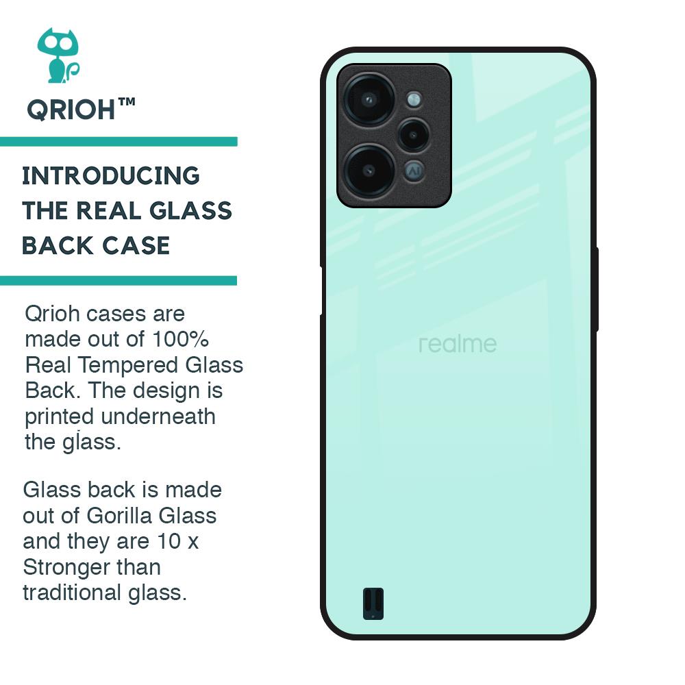 Teal Glass Case for Realme C31