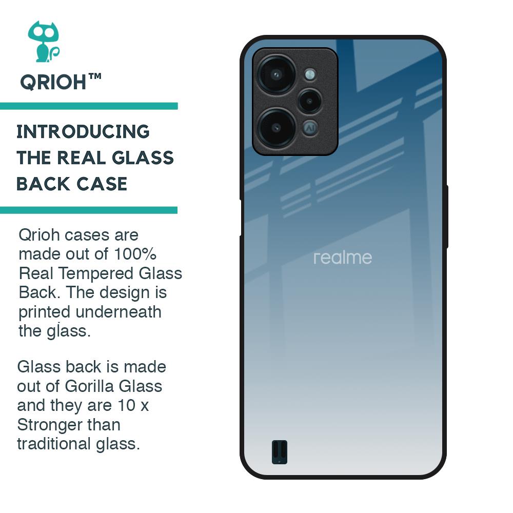 Deep Sea Space Glass Case for Realme C31