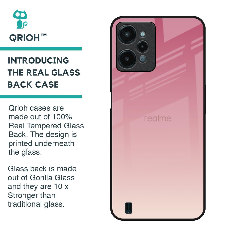 Blooming Pink Glass Case for Realme C31