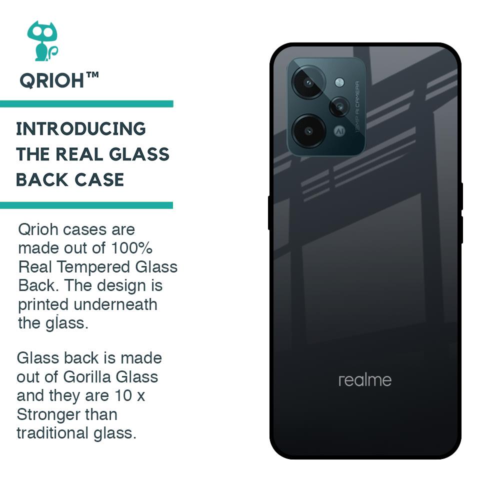Stone Grey Glass Case For Realme C31