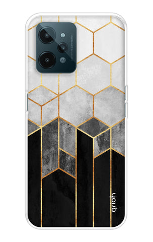 Hexagonal Pattern Realme C31 Back Cover