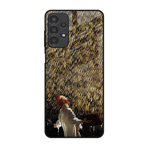 Rain Festival Samsung Galaxy A13 Glass Back Cover Online