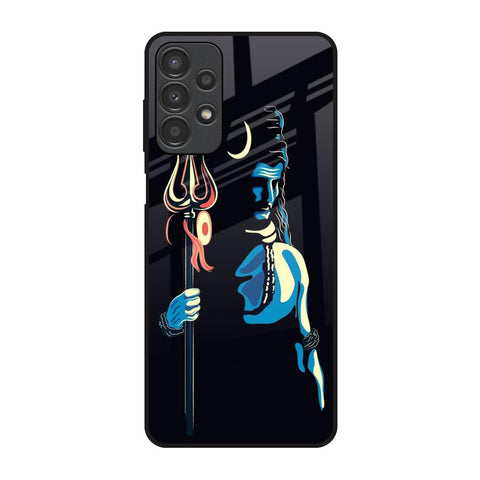 Mahakal Samsung Galaxy A13 Glass Back Cover Online