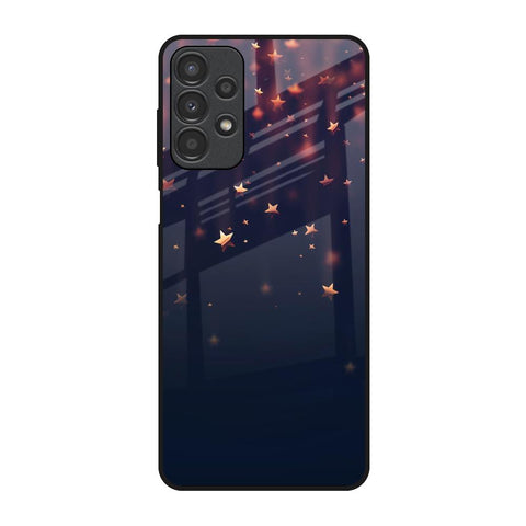 Falling Stars Samsung Galaxy A13 Glass Back Cover Online