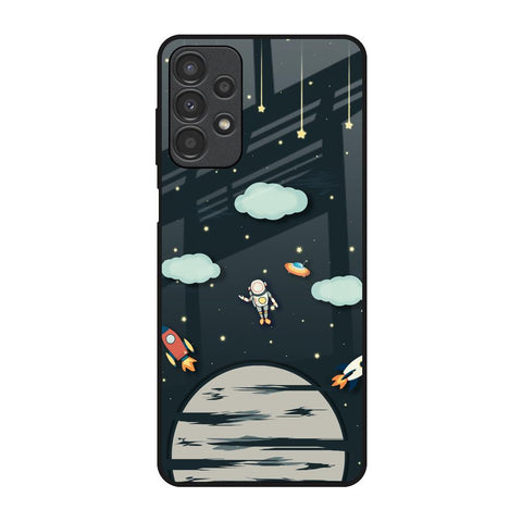 Astronaut Dream Samsung Galaxy A13 Glass Back Cover Online