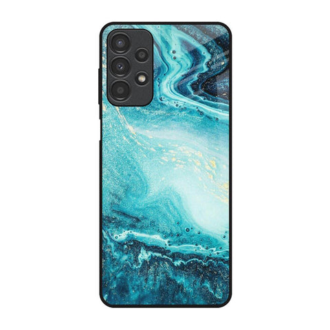 Sea Water Samsung Galaxy A13 Glass Back Cover Online