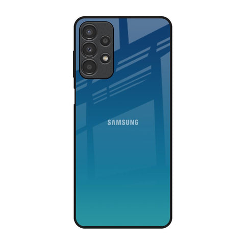 Celestial Blue Samsung Galaxy A13 Glass Back Cover Online