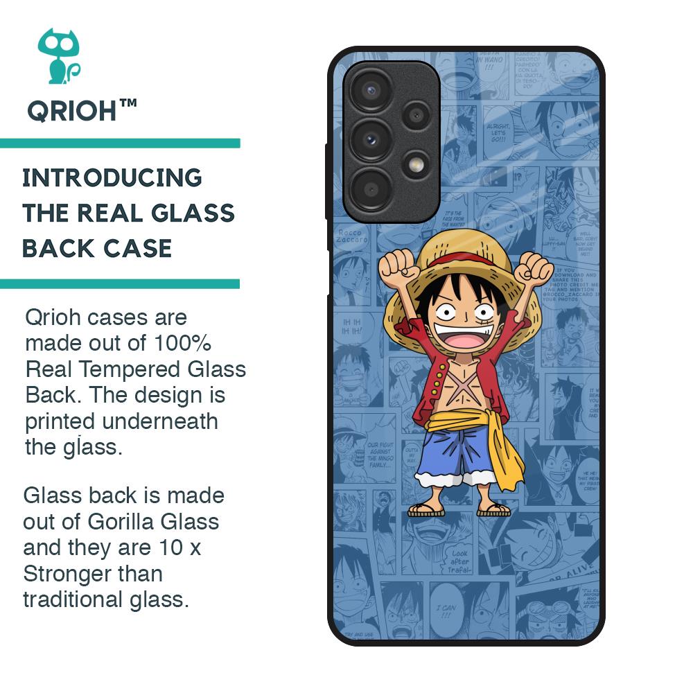 Chubby Anime Glass Case for Samsung Galaxy A13