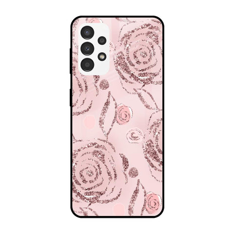 Shimmer Roses Samsung Galaxy A13 Glass Cases & Covers Online