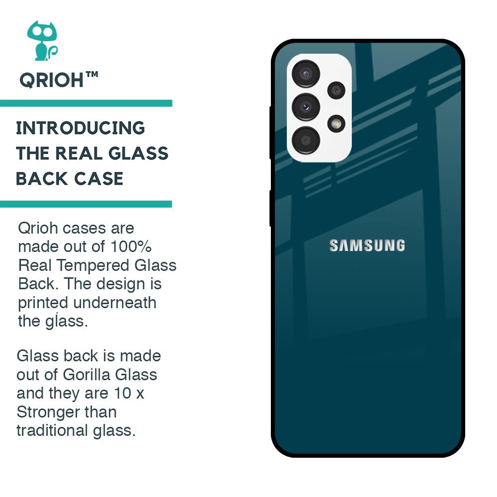 Emerald Glass Case for Samsung Galaxy A13