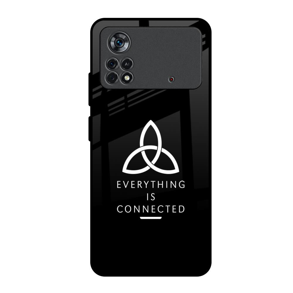 Everything Is Connected Poco X4 Pro 5G Glass Back Cover Online