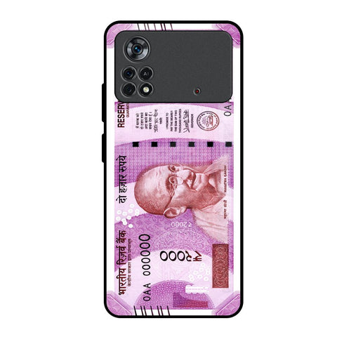 Stock Out Currency Poco X4 Pro 5G Glass Back Cover Online