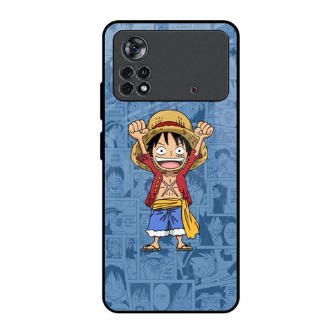 Chubby Anime Poco X4 Pro 5G Glass Back Cover Online