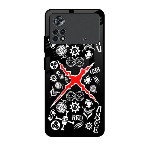 Red Zone Poco X4 Pro 5G Glass Back Cover Online