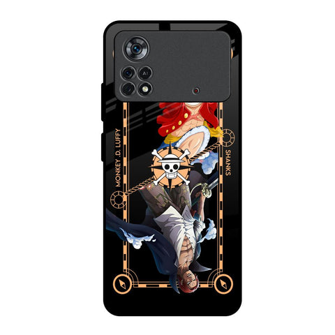 Shanks & Luffy Poco X4 Pro 5G Glass Back Cover Online