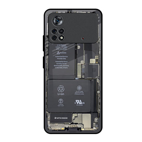 Skeleton Inside Poco X4 Pro 5G Glass Back Cover Online