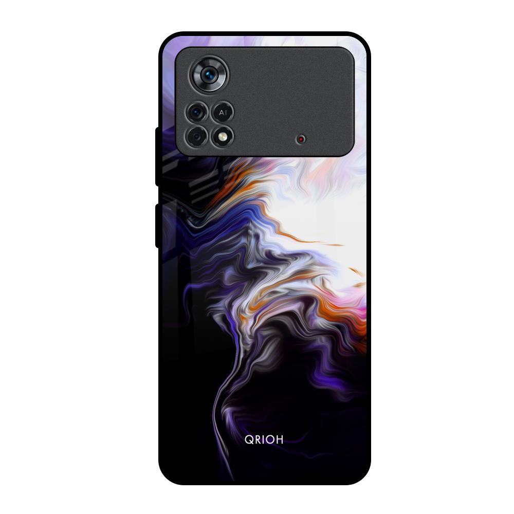 Enigma Smoke Poco X4 Pro 5G Glass Back Cover Online