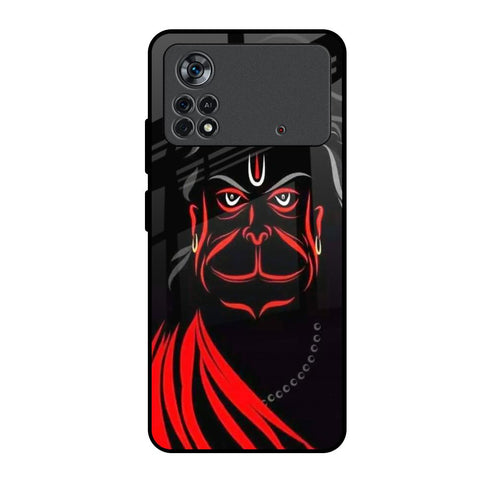 Lord Hanuman Poco X4 Pro 5G Glass Back Cover Online