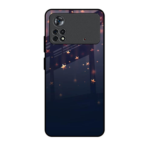 Falling Stars Poco X4 Pro 5G Glass Back Cover Online
