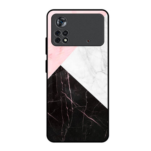 Marble Collage Art Poco X4 Pro 5G Glass Back Cover Online