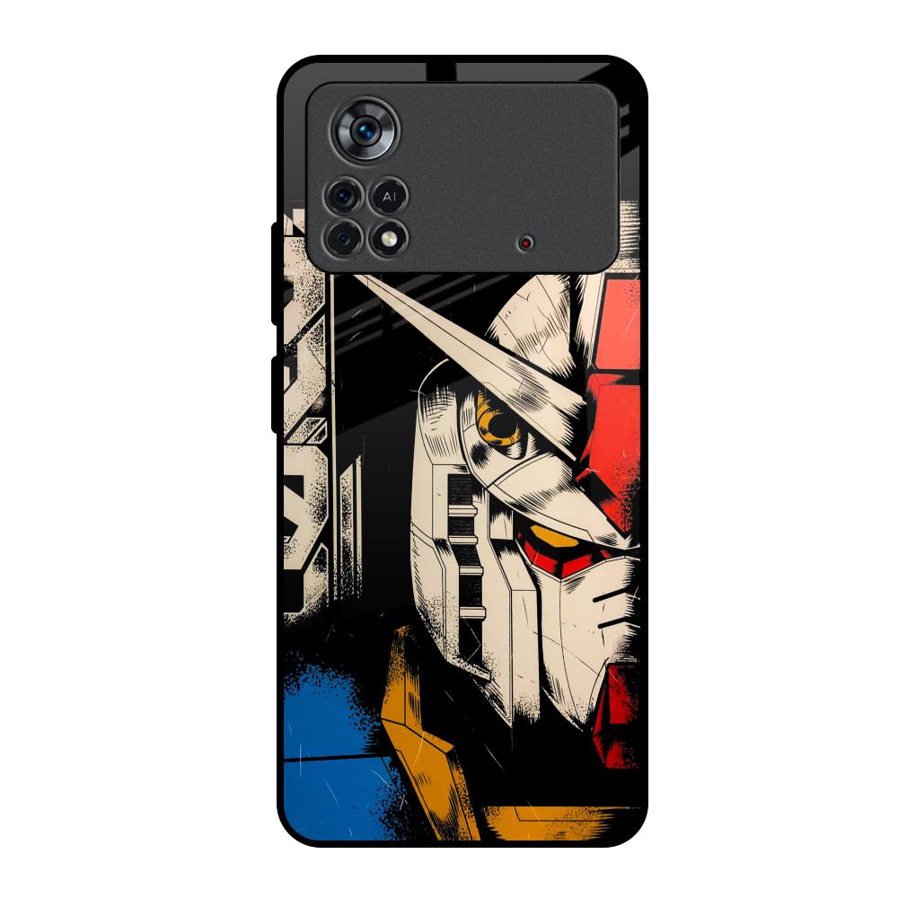Transformer Art Poco X4 Pro 5G Glass Back Cover Online