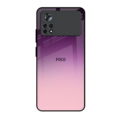 Purple Gradient Poco X4 Pro 5G Glass Back Cover Online