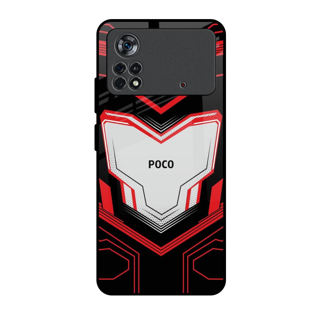 Quantum Suit Poco X4 Pro 5G Glass Back Cover Online