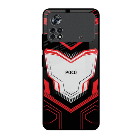 Quantum Suit Poco X4 Pro 5G Glass Back Cover Online