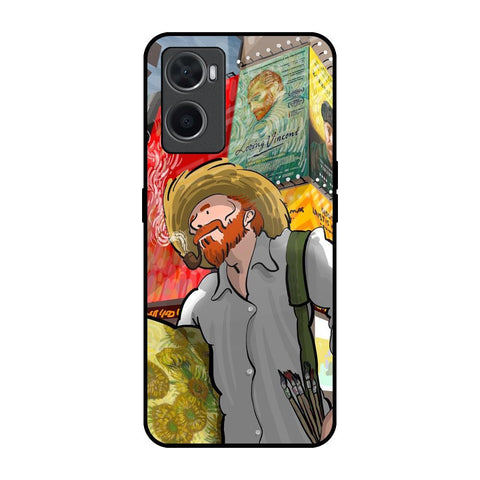 Loving Vincent Oppo A76 Glass Back Cover Online