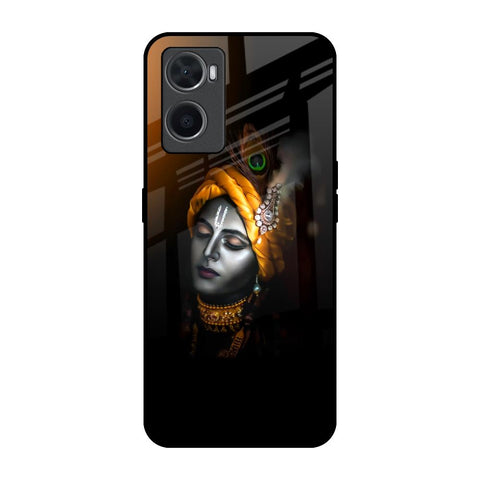 Ombre Krishna Oppo A76 Glass Back Cover Online