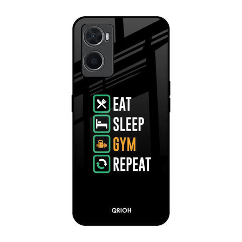 Daily Routine Oppo A76 Glass Back Cover Online