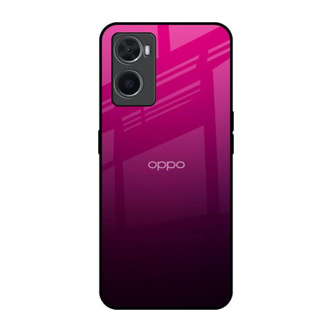 Purple Ombre Pattern Oppo A76 Glass Back Cover Online