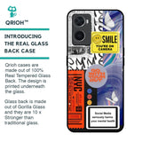 Smile for Camera Glass Case for Oppo A76