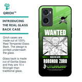 Zoro Wanted Glass Case for Oppo A76
