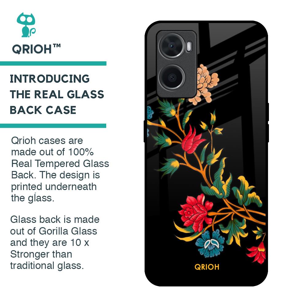 Dazzling Art Glass Case for Oppo A76